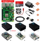 Плата ОЗУ Raspberry Pi 4 Model B 248 ГБ + карта + ридер + радиаторы + вентилятор охлаждения + видеокабель + блок питания для RPI 4B