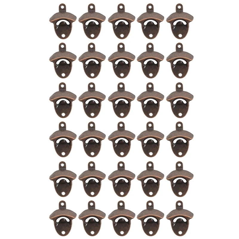 30 шт Бутылка открывалка настенная деревенский пива для бутылок комплект Винтаж