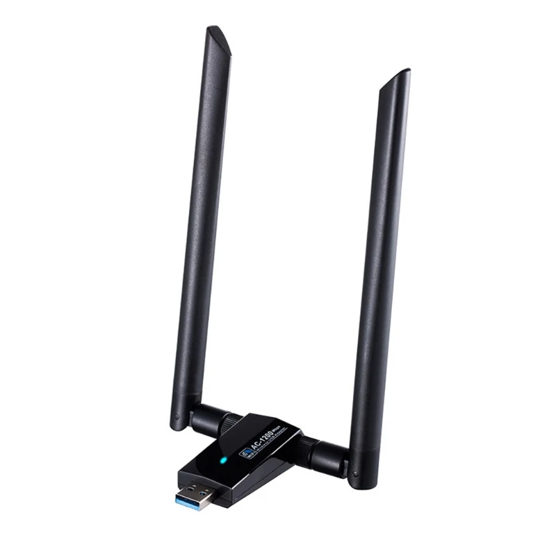 

5Ghz USB Wifi Adapter AC 1200Mbps Network Card USB 3.0 Wireless Antenna Dual Band 2.4G/ 5.0 G Wifi Module for PC Laptop