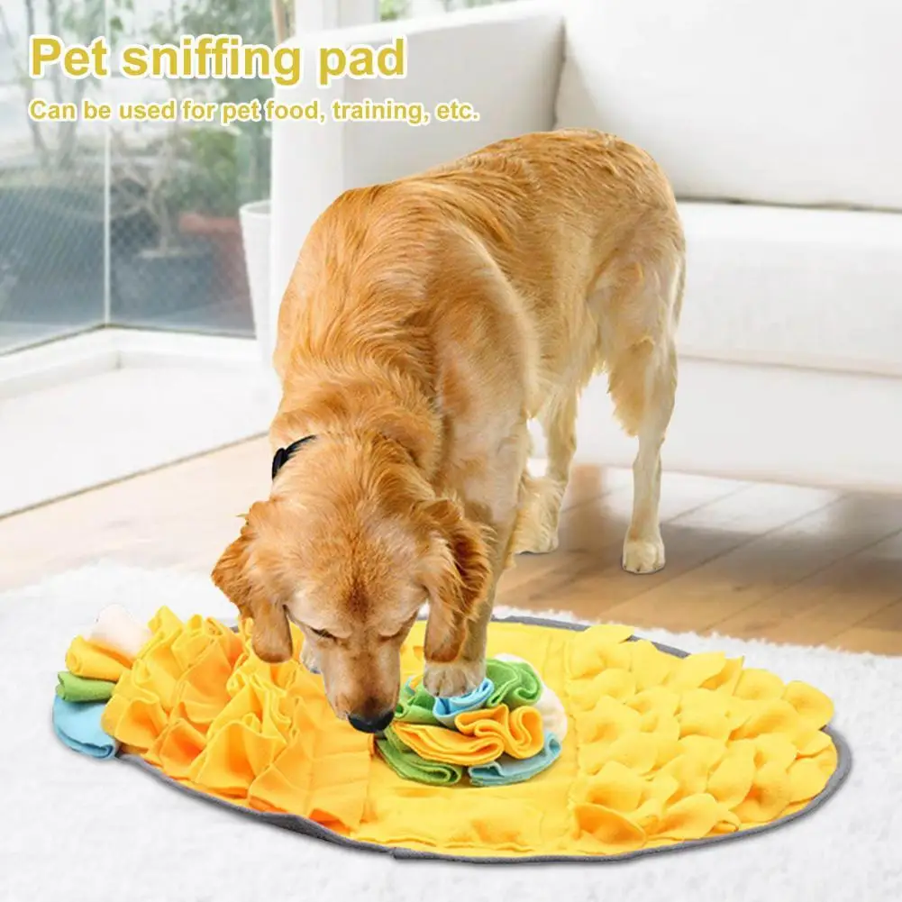 

Желтая прочная легкая игрушка-подушка для домашних питомцев