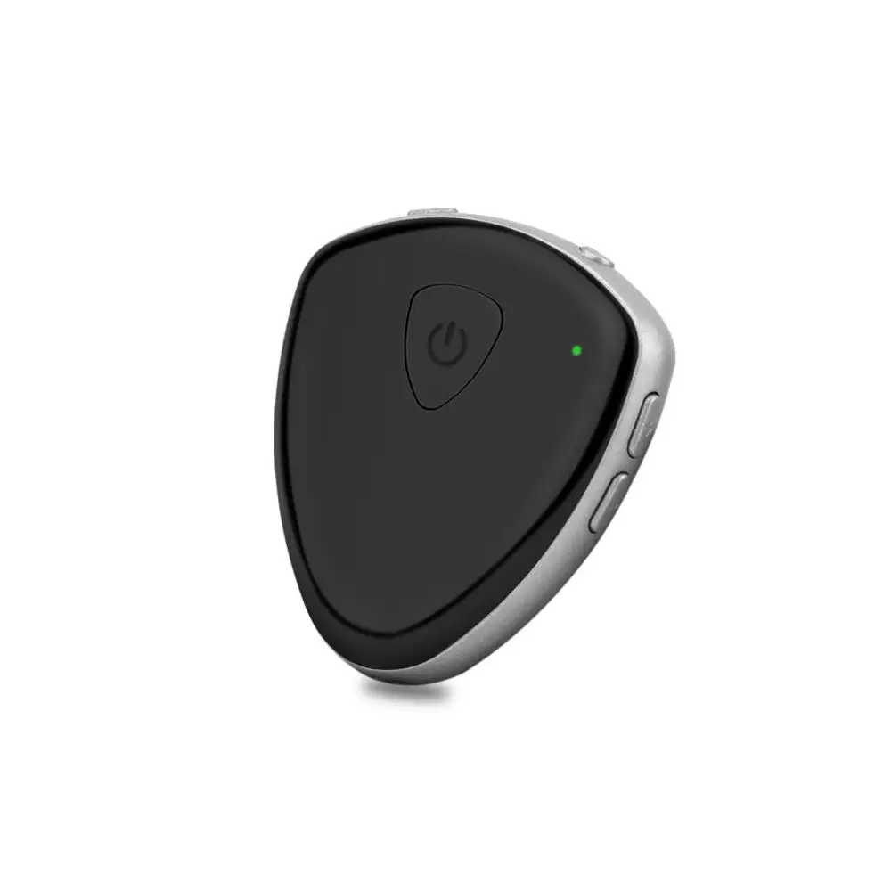 Портативный Bluetooth 5,0 Aptx с низкой задержкой аудио передатчик приемник Мини A2DP беспроводной Aux ТВ музыкальный адаптер для домашнего автомобиля динамик - Цвет: Black