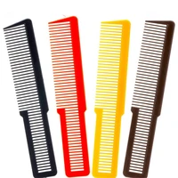 new hair dyeing comb fine tooth hairdresser pin hairdressing hair styling multi color heat resistant comb salon beauty tools