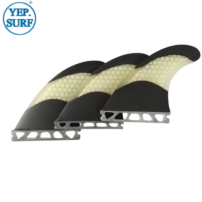 Quillas серфинговые однослойные плавники M из углеродного волокна с сотовыми