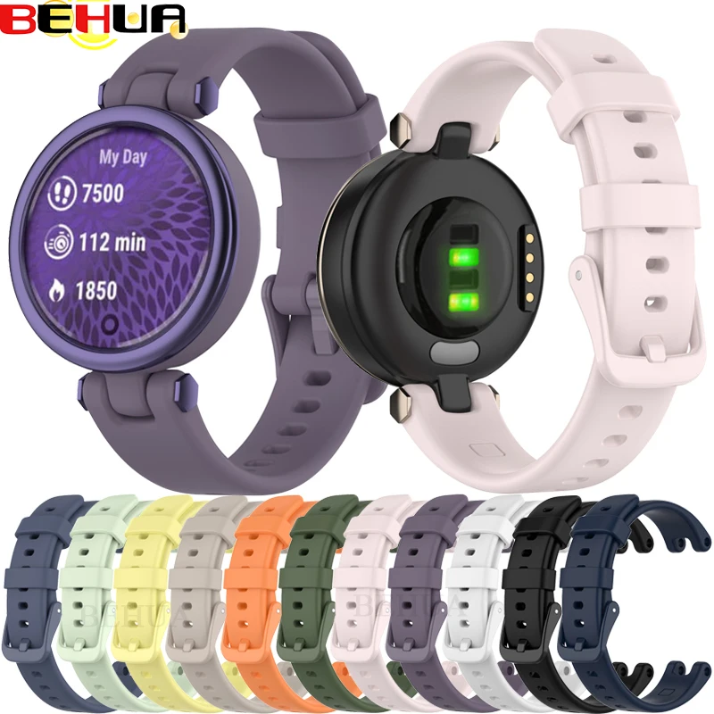 

Элегантный силиконовый ремешок для Garmin Lily Smartwatch, Женский фитнес-браслет, сменный ремешок для часов, аксессуары, ремень