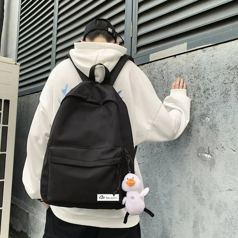 

Oxford Backpack New Trend Women Backpack Men Fashion Shoulder Bag Small Canvas Teen Girl School Bag Casual Female Bag