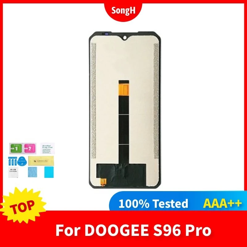 

AAA +++ для ЖК-дисплея DOOGEE S96 PRO + кодирующий преобразователь сенсорного экрана в сборе 100% новый ЖК-дисплей + сенсорный дигитайзер для S96 PRO.
