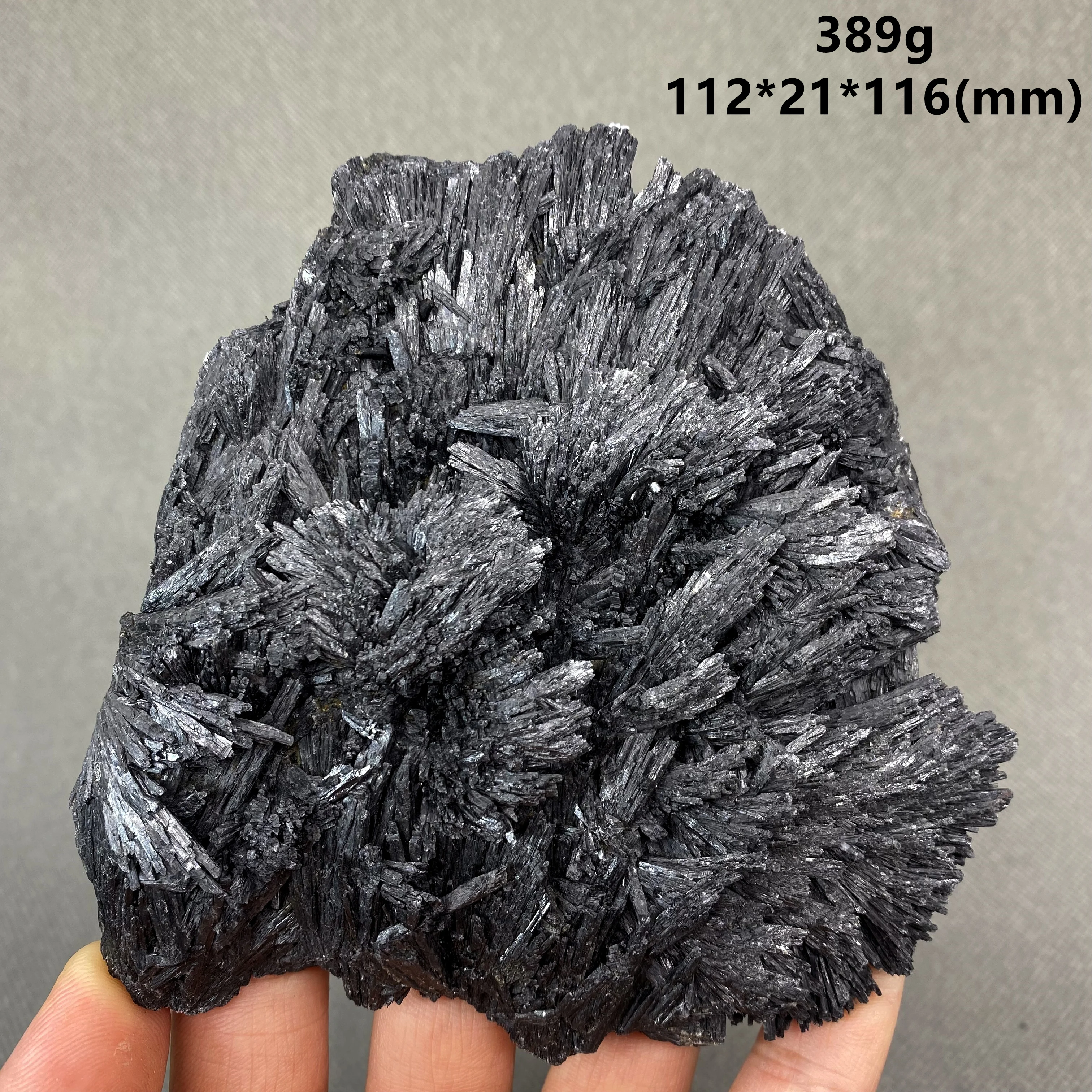 Turmalina negra brasileña 100% Natural en forma de aguja, especímenes minerales, piedras y cristales de cuarzo, piedra rugosa