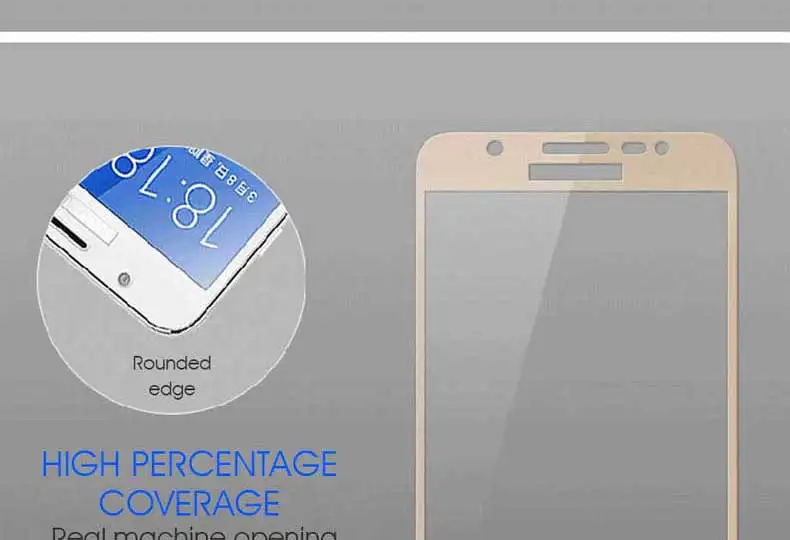 9D защитное стекло на для Samsung Galaxy J3 J5 J7 A3 A5 A7 закаленное защитное стекло защитная пленка