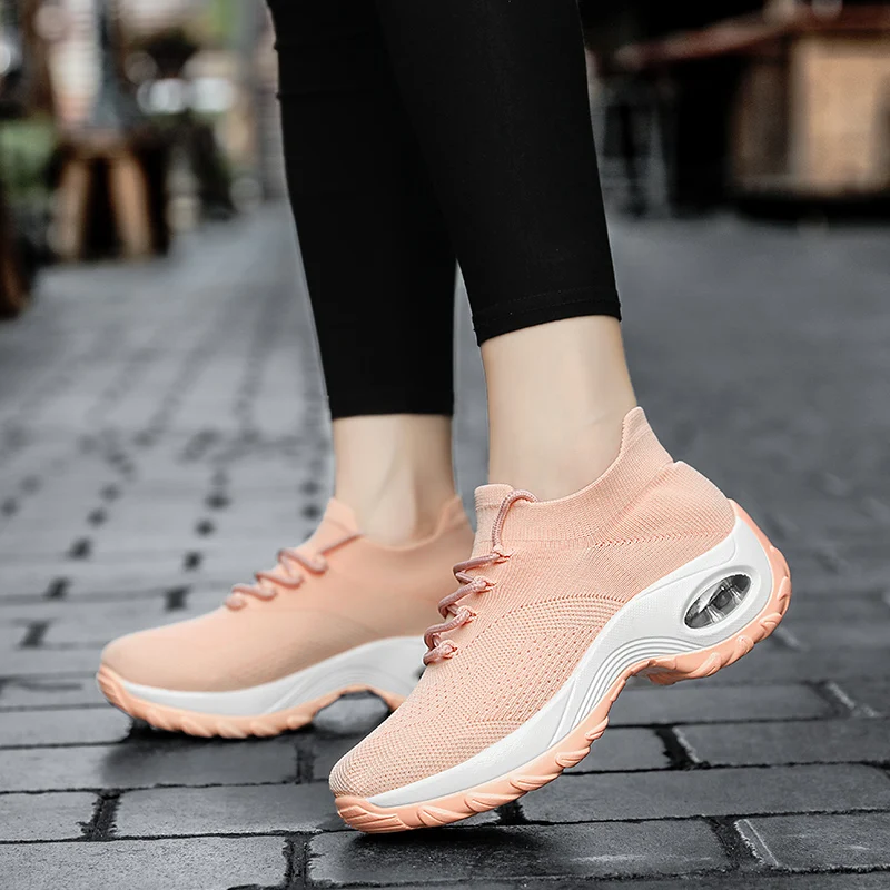 Новинка 2020 летние женские кроссовки с вулканизированной подошвой модная повседневная обувь из дышащей