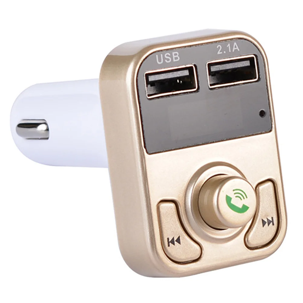 

Радио mp3-плеер Автомобильный FM-передатчик двойной приемник с портом Универсальное зарядное устройство USB ABS беспроводной музыкальный модул...