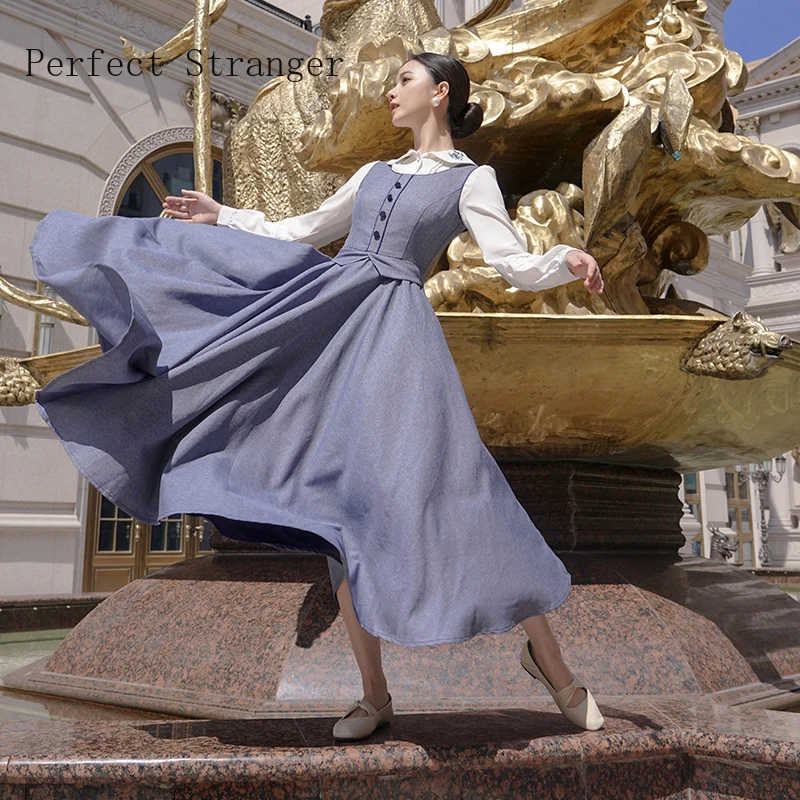 Женское платье с цветочной вышивкой Элегантное Длинное без рукавов круглым