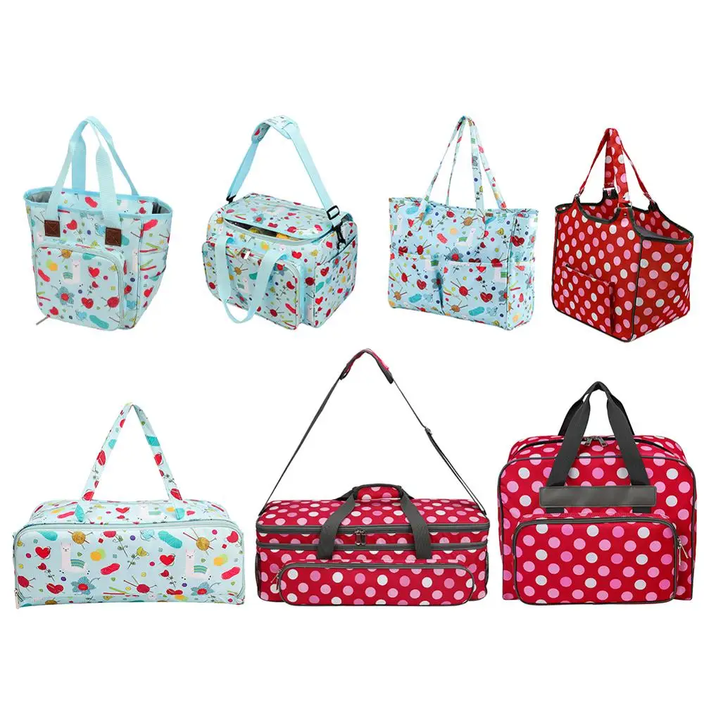 Ткань Оксфорд швейная машина сумка для хранения большая емкость инструментов