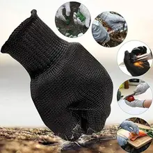 Уличные устойчивые к порезам перчатки рыболовные стальные сетчатые перчатки-безопасные пищевые режущие перчатки для работы на кухне и так далее