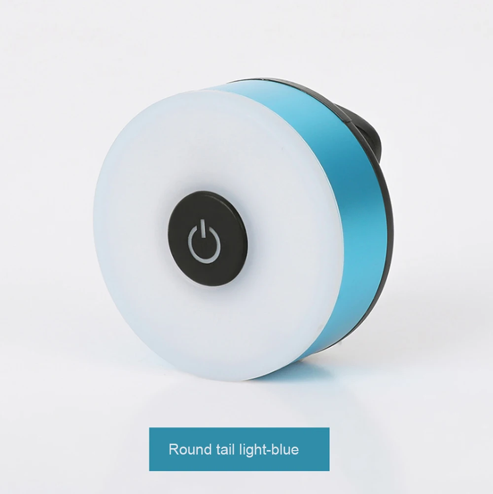 Светодиодный задний фонарь для велосипеда мини с USB зарядкой