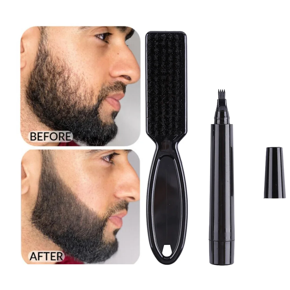 

Men Beard Growth Pen Facial Hair Moustache Repair Shape Regrowth Pen Beard Enhancer Nourish Shaping Anti Hair Loss Styling Kit