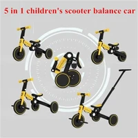 5 in 1 kid car children balance bike bicycle child 1 6 years old baby scooter with push handle birthday gift for children