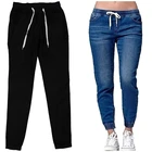 2 шт., женские джинсовые леггинсы с эластичной талией