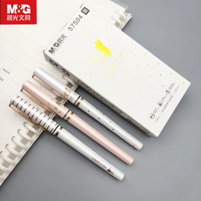 Гелевые ручки с гелевыми чернилами 0 5 мм черные чернила высокой емкости