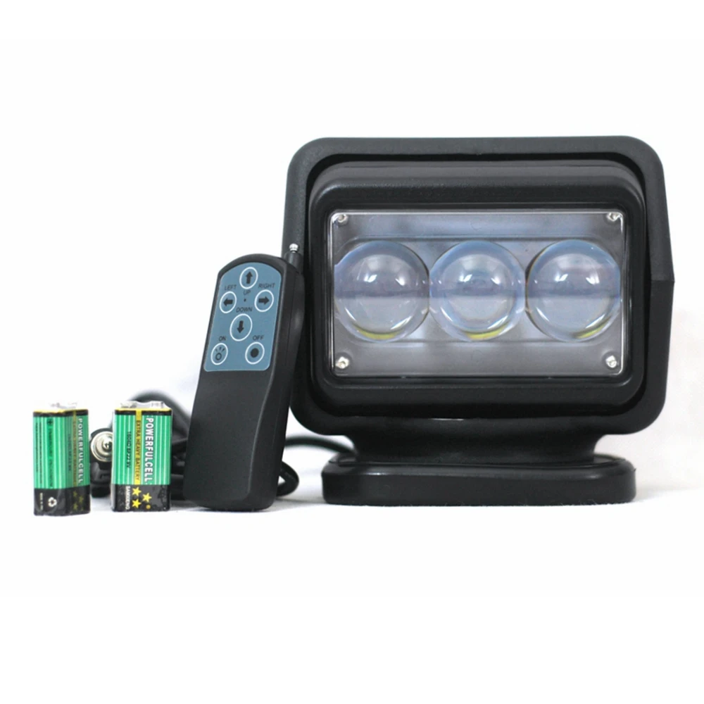 

СВЕТОДИОДНЫЙ беспроводной светильник для поиска, 12/24 В, 60 Вт, 6000K, для внедорожников, внедорожников, лодок, 4x4/4WD