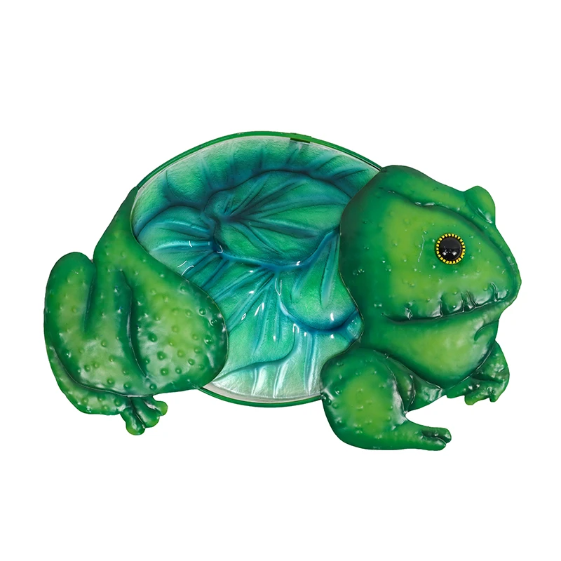 Металлическая лягушка для украшения стен дома и сада|Садовые статуи скульптуры| |