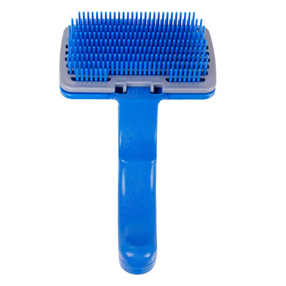 

Hot Sales!!!Pet Cleaning Brush Automatic Pet Supplies Plastic Pet Automatic Hair Brush Comb for Dog