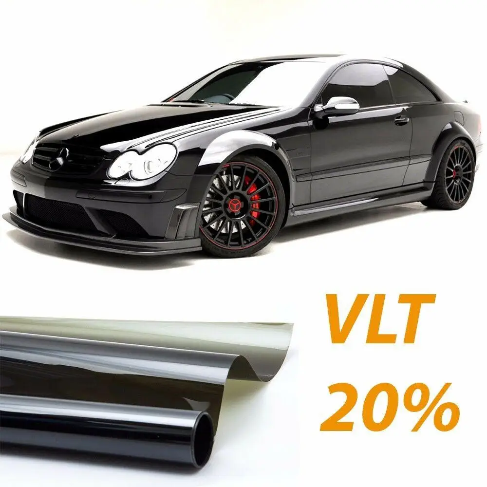 

50cm*3m 20% VLT Black Pro Car Home Glass Window Tint Tinting Film Roll