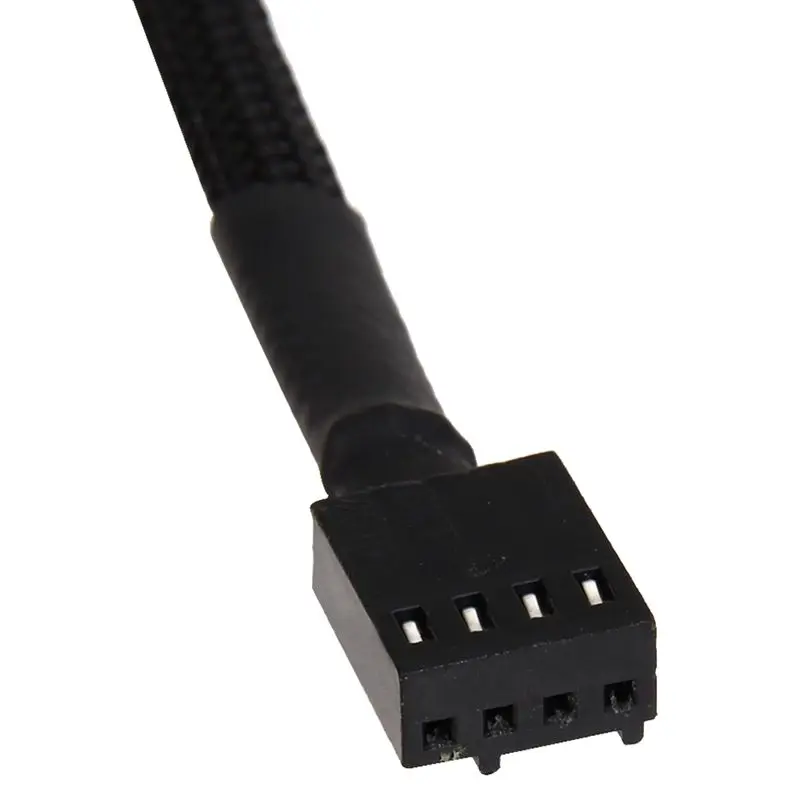 12 дюймов 5 шт. 4 Pin PWM разъем чехол вентилятор расширение Мощность кабель для