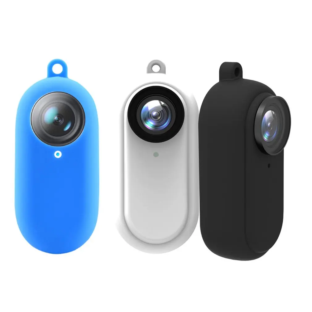 

2021 силиконовый защитный чехол для Insta 360 Shadow Stone Thumb Anti Shake Camera GO2 силиконовый чехол Защита от падения износостойкий