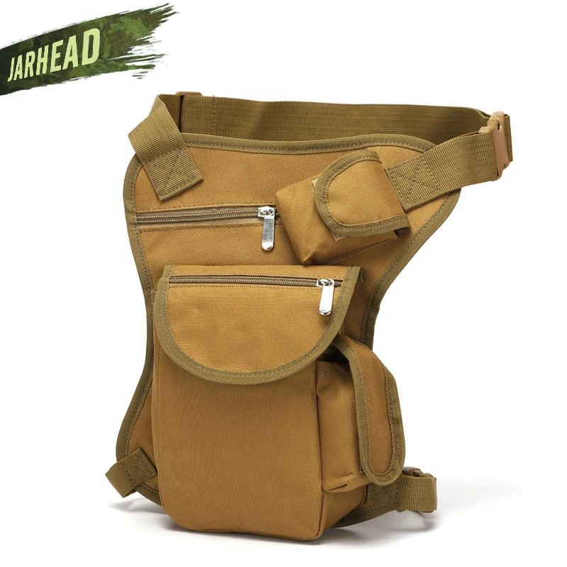 Мужская поясная сумка для ног военный дорожный мешок бедер на плечо поездок