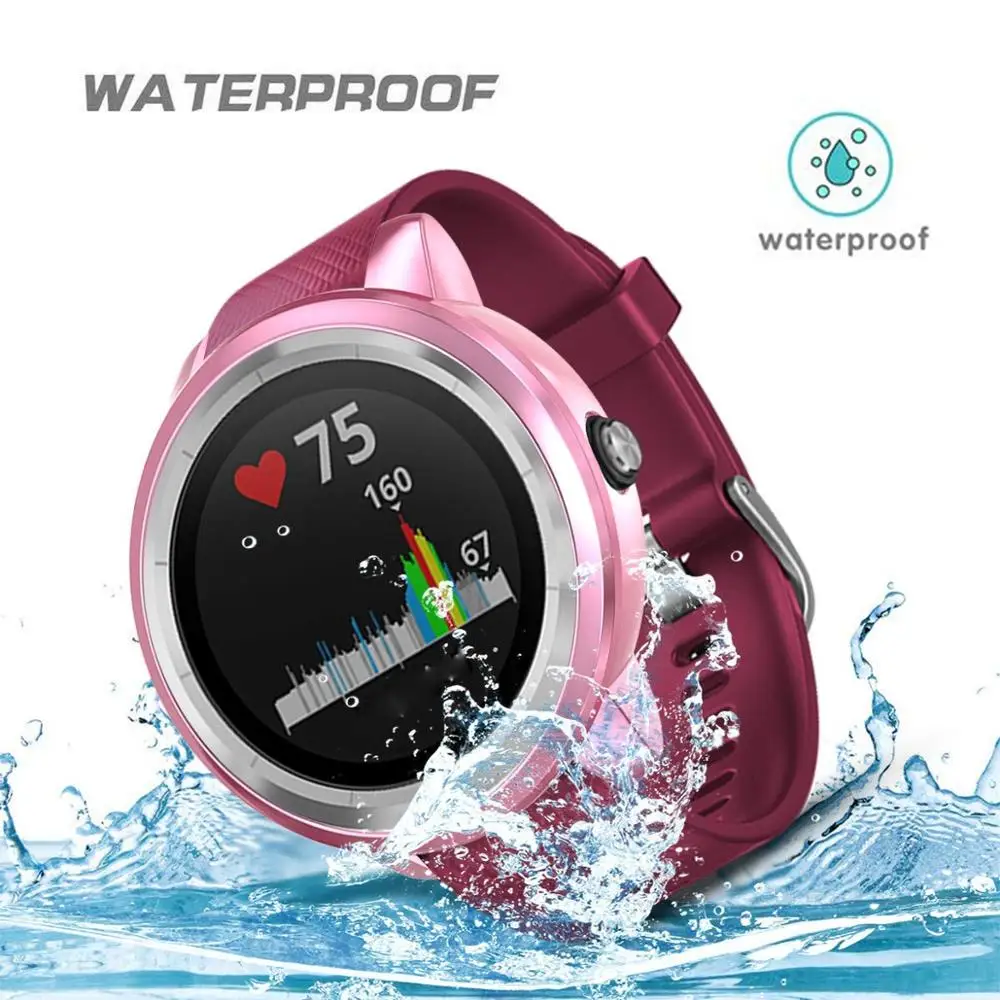 Чехол для смарт часов для смарт-часов Garmin vivoactive 3 полный защитный TPU чехол для Garmin vivoactive3 Экран протектор для vivoactive 3