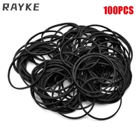 100pcs high quality rubber bands for tattoo machine gun supplies professional tattoo accessories black rubber bands