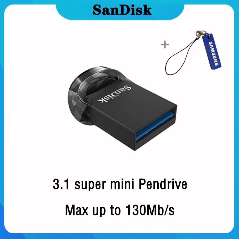 Sandisk USB 3 1 мини накопитель 128 Гб 64 ГБ 32 256 флеш 16 диск на ключ памяти|USB