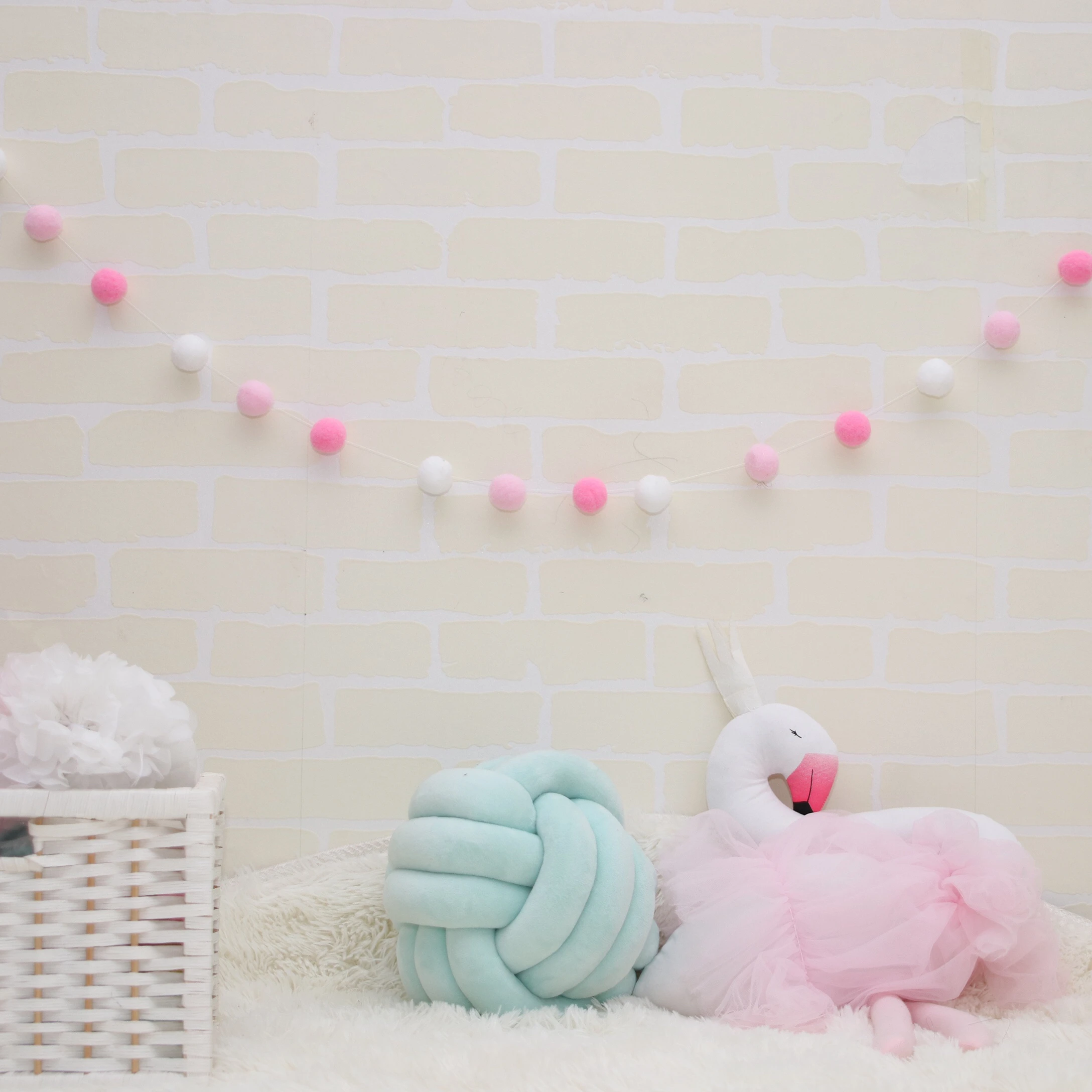 Скандинавский войлочный шар подвесное украшение креативный домашний настенный