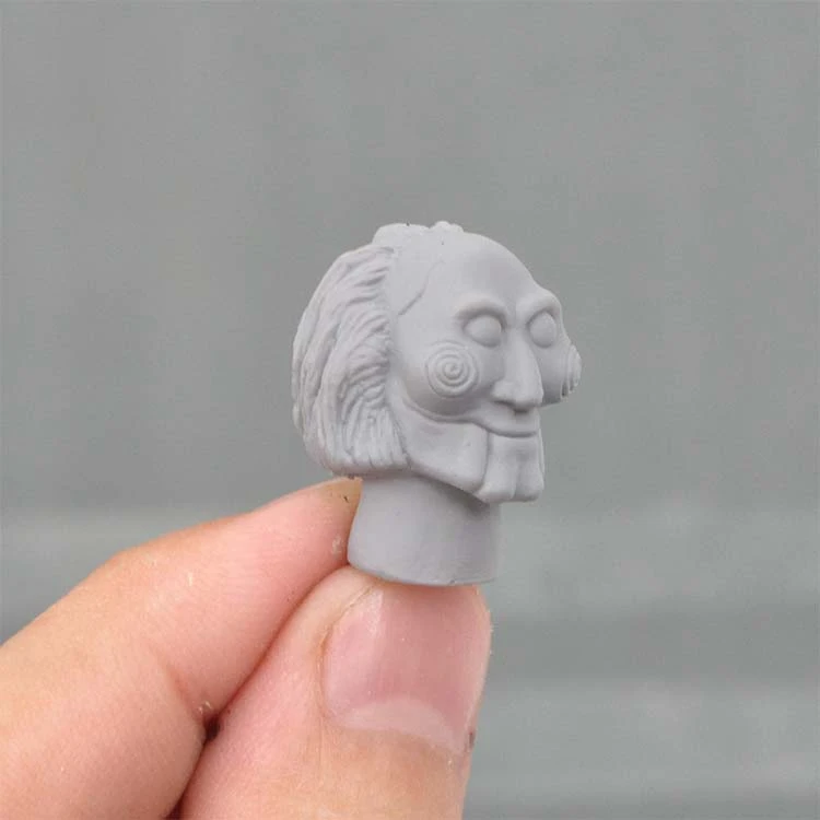 

1/12 Scale Chainsaw Saw Joker Unpainted Models for 6''Bodies DIY