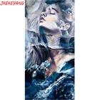 Большой 5D Diy алмазная живопись Красота Алмазная вышивка-мозаика стразами вышивка крестиком Y3842