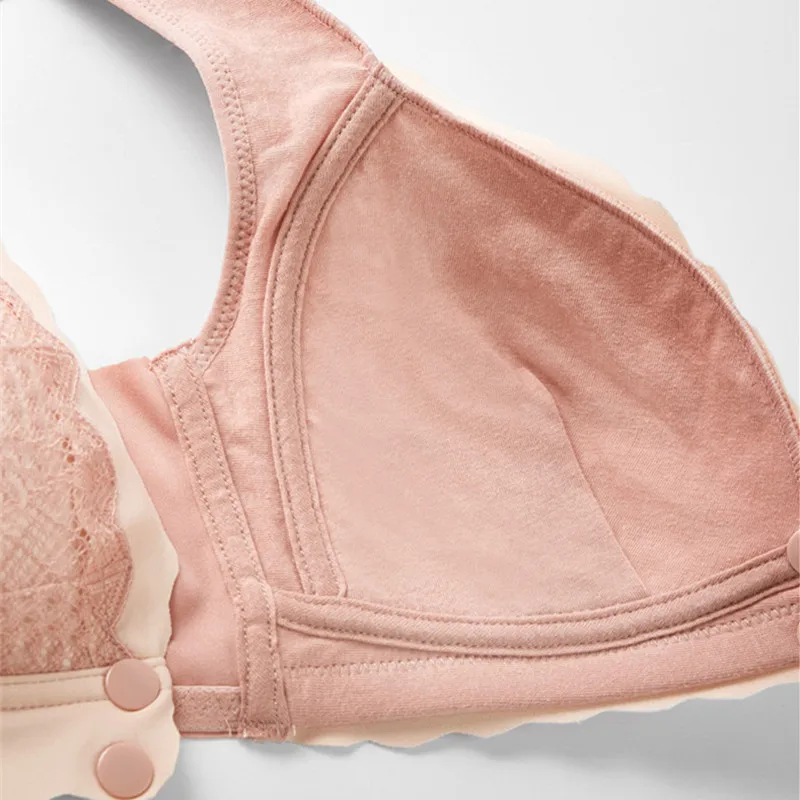 

Maternity Clothes Open Cup Bra Front Opening Comfortable Breastfeeding Bra Women Clothing Pregnancy Bras for Women