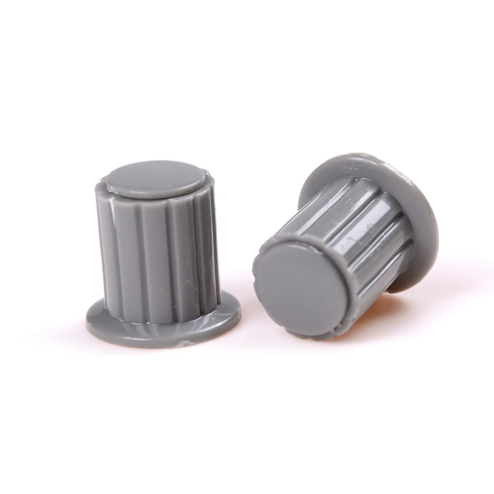 ZLinKJ 10 Pcs 4mm Shaft Insert Dia Brass Tone Core Potentiometer Control Knobs | Обустройство дома