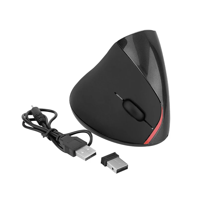 

Мышь Компьютерная вертикальная, эргономичная, оптическая, USB-кабель, 1200DPI