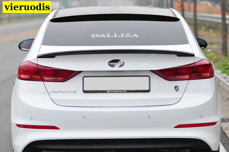 Спойлер для Hyundai Elantra 2016 2017 автомобильный украшение в виде хвостового крыла из