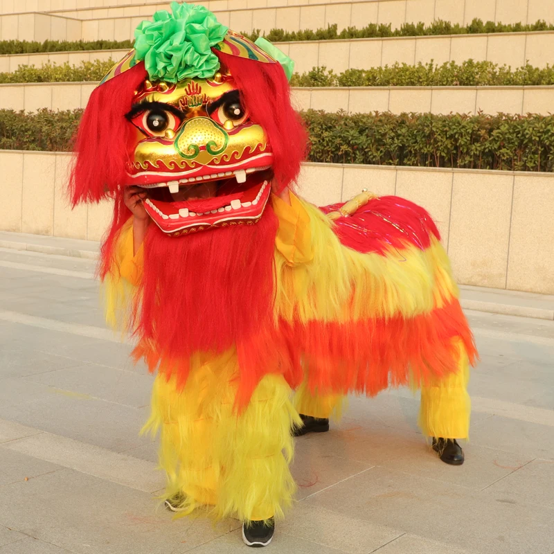 Танцевальный Костюм Льва китайский танцевальный костюм льва для взрослых