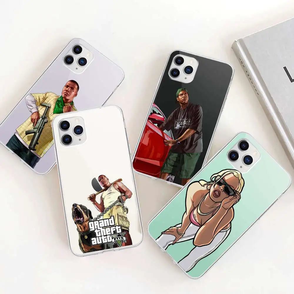 

Tpu Grand Theft Auto Cellphone Clear Case ForHuawei P20 P40 Lite P30 Pro P Smart 2019 Nova 3e 6 Se Cvoer Fundas