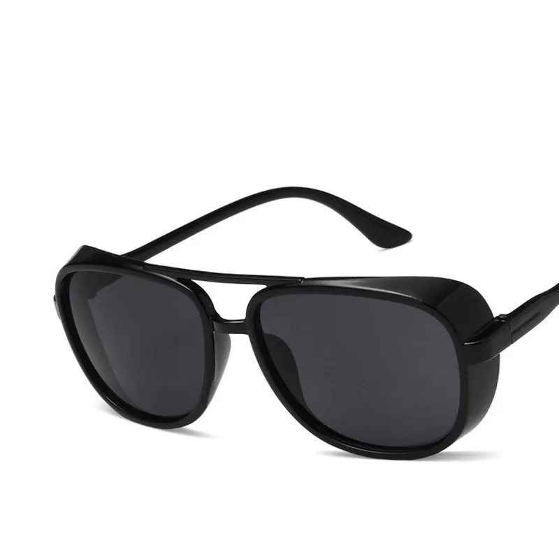 

2020 Classic Men Square Plastic Sunglasses Anti-Reflective Mirror Vintage Glasses Women Brands Design Sun Glasses Uv400
