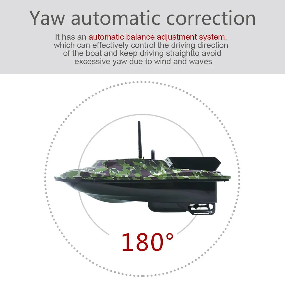 V007 интеллигентая (ый) 500 м Управление Рыбалка искатель приманка RC лодка рыбацкая 4