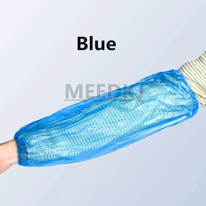 100/пакет водонепроницаемый и устойчивое к маслам Одноразовые Нарукавники