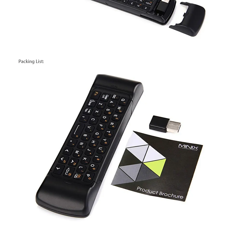 MINIX NEO A2 Lite для MINIX tv BOX Fly Air mouse 2,4 ГГц Беспроводная клавиатура Air mouse для Android Smart tv Box PC