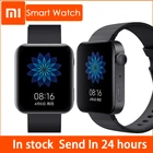 Смарт-часы Xiaomi Mi Watch GPS NFC WIFI ESIM браслет для телефонных звонков Android наручные часы спортивные фитнес-часы Bluetooth пульсометр трекер