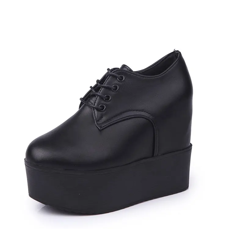 

Round Toe All-Match Nurse Shoes Clogs Platform Increas Height 2021 Fashion Women's Female Footwear Casual Sneaker Nursing Creepe
