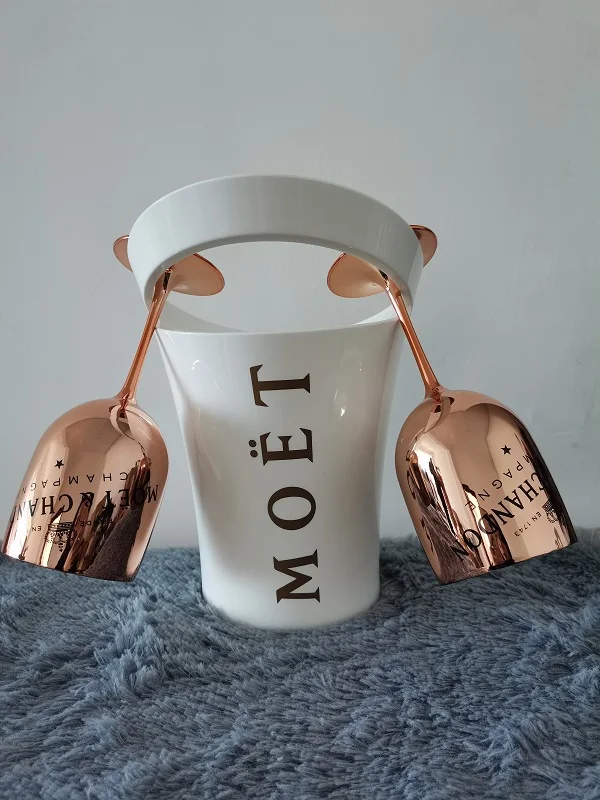 Бокал для шампанского Коктейльная чашка пластиковый бокал вина с гальваническим