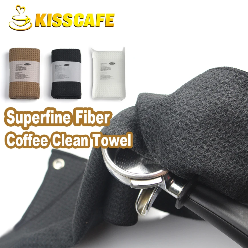 Полотенце для чистки кофе из сверхтонкого волокна салфетка бара