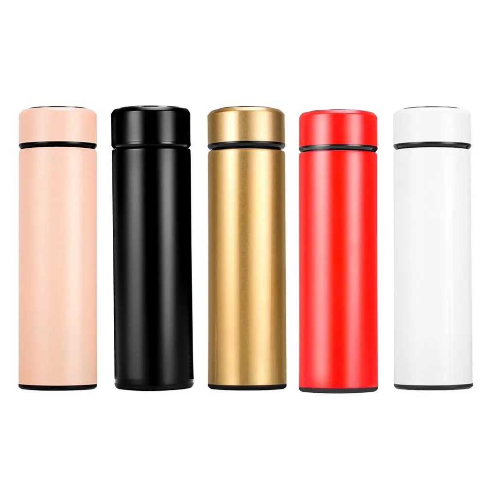 

Temperature Display Customize Thermal Cup Stainless Steel Intelligent Thermal Insulation Vacuum Flask 500ml Coffee Mug Tea Milk